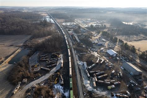 What array of toxic chemicals leaked from the Ohio train derailment ...