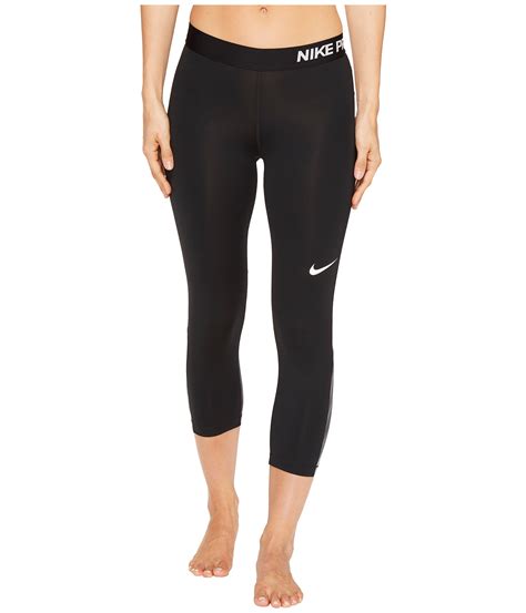 Nike Pro Cool Light Streak Print Training Capri At Zappos