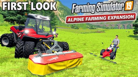 FARMING SIMULATOR ALPINE First Look Erlengrat Episode 1 YouTube