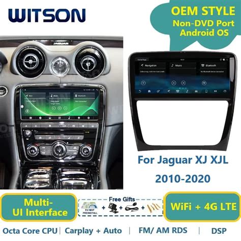 Witson Android Auto Stereo For Jaguar Xj Xjl Carplay Gps