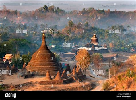 Ratanbon Pagoda And Htukkanthein Temple Are Located In Mrauk U Town In