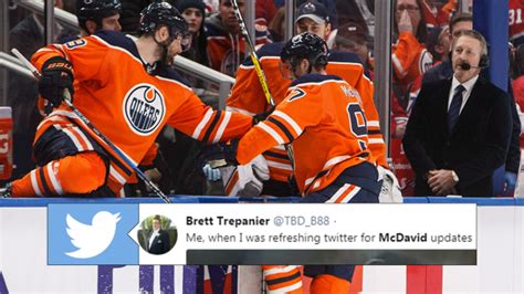 Oilers fans were on the edge of their seats waiting for a McDavid injury update - Article - Bardown