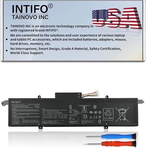 Amazon INTIFO 76Wh C41N1908 Laptop Battery Compatible With Asus