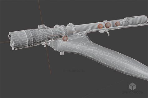 Weapon Pipe Shotgun Free 3d Model Blend C4d Dae Fbx Ma Mb