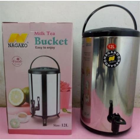 Jual Milk Tea Bucket Nagako 12liter Shopee Indonesia