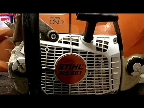 Stihl MS 661 Vs Stihl MS 500 I YouTube