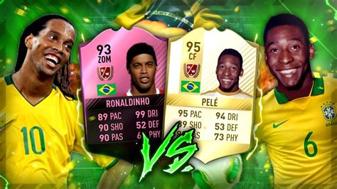 Futtie Ronaldinho Vs PelÉ Squad Builder Showdown 😍🔥 Youtube