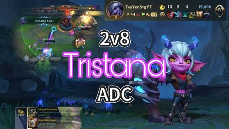 Wild Rift Tristana Adc Quadra Kill Build Runes Eu High Elo Demon