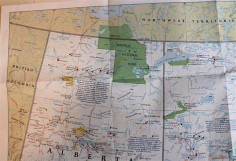 Maps National Geographic Folded Map Of The Prairie Provinces Of