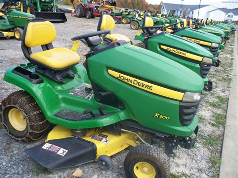 John Deere X300 Lawn Garden And Commercial Mowing John Deere