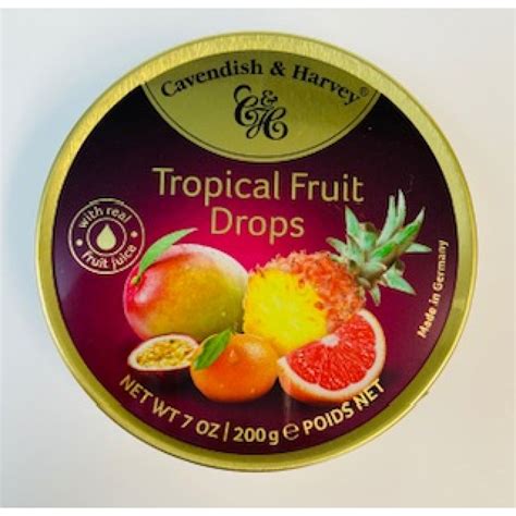 Tropical Fruit Drops – Glader Confectionery