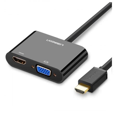 واير Ugreen Hdmi To Vga Hdmi Converter