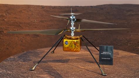 Nasas Experimental Mars Helicopter Ingenuity Achieves First Powered