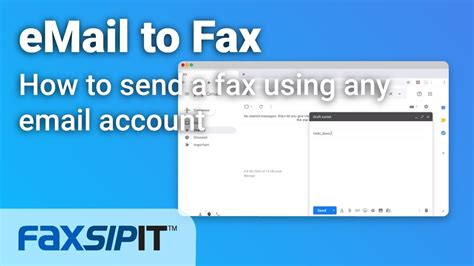 Email To Fax Youtube