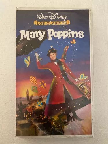 Vhs Mary Poppins Walt Disney Los Clasicos Julie Andrews En Venta En