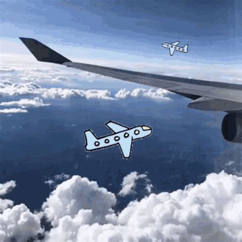 Airplane Travel Airplane Travel Plane Discover Share GIFs