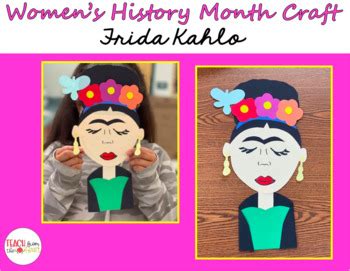 Women S History Month Hispanic Heritage Month Craft Frida Kahlo