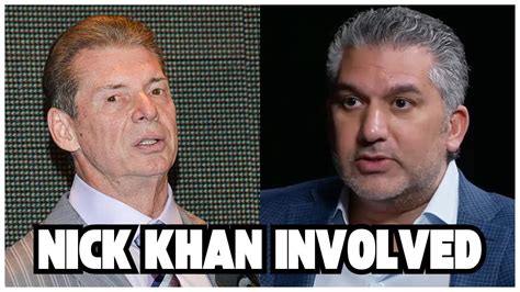 WWE President Nick Khan Identified In Vince McMahon Lawsuit YouTube