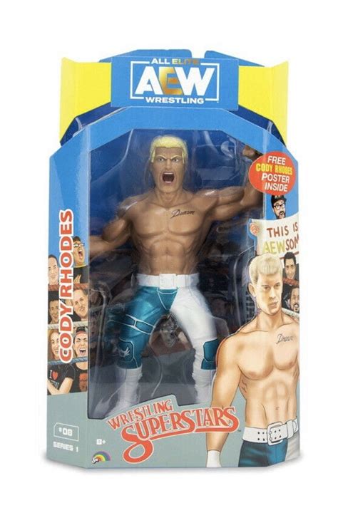 Cody Rhodes Aew Unmatched Series Ljn Figure Walmart