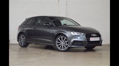 Oe17hsz Audi A3 Tfsi S Line Black Edition Grey 2017 Slough Audi Youtube