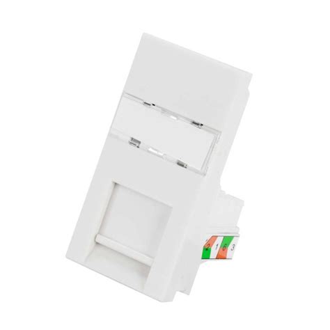 Mk K5846whi Rj45 Cat6 Data Phone Socket Euro Module White