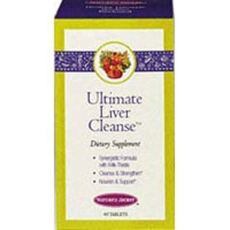 Ultimate Liver Cleanse 60 Tabs By Natures Secret Ebay