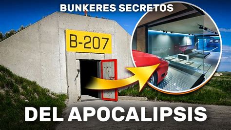 QUÉ ESCONDEN LOS MULTIMILLONARIOS BAJO TIERRA Bunkeres secretos del