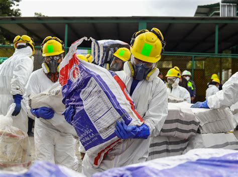 16 6 Toneladas De Droga Incautadas En Guayas Fueron Destruidas Este