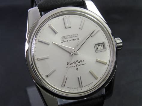 【やや傷や汚れあり】grand Seikoグランドセイコー Gs セカンドモデル クロノメーター Ref43999 Cal430 Sd