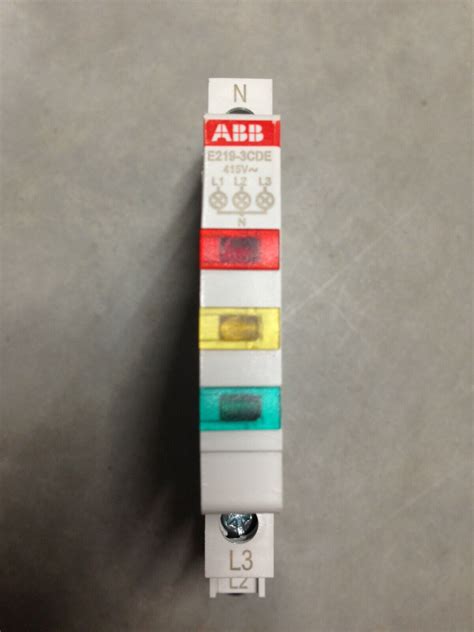 Abb E Leuchtmelder Mit Led Verschiedene W Hlbar Ebay