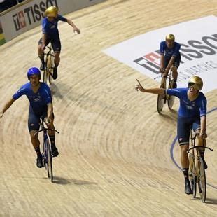 Ciclismo Su Pista Mondiali Roubaix Ganna Paternoster I Quartetti