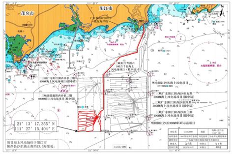 广东省自然资源厅关于三峡新能源阳西沙扒300mw海上风电场项目用海变更前公示广东省自然资源厅