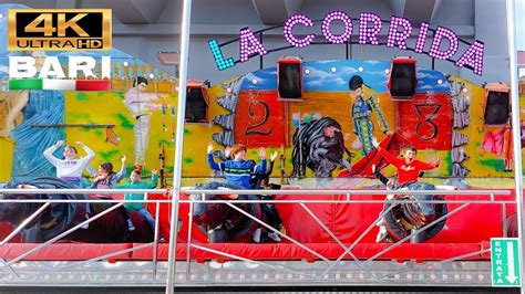 LA CORRIDA Giostre 2023 Lunapark 4K Expolevante YouTube