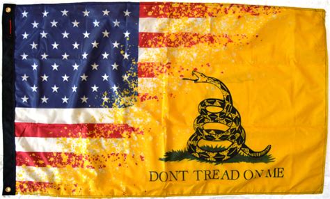 3x5' USA Gadsden Flag