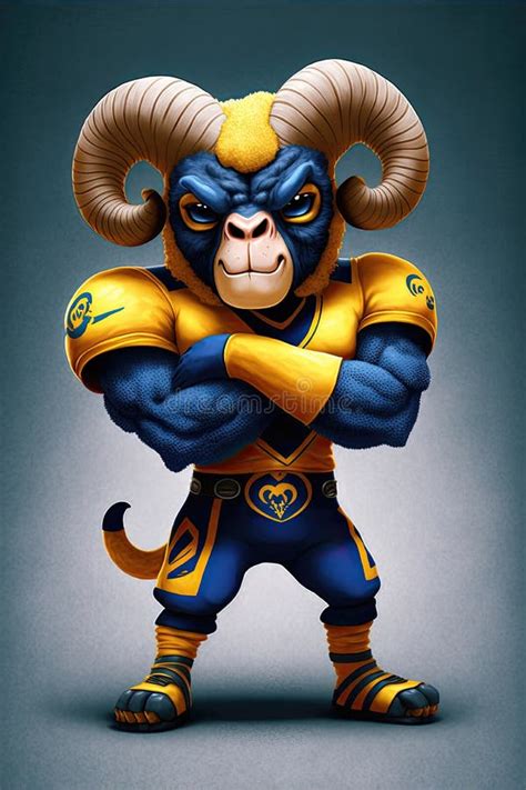 Rampaging with Spirit: the Exciting Mascot of the Los Angeles Rams ...