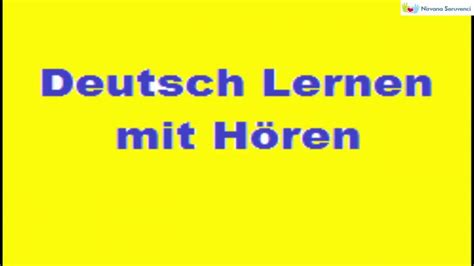 Deutsch Lernen Mit Hören Niveau A1 B1 German Akademie