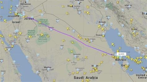 طائرة اسرائيلية تعبر الأجواء السعودية إلى المنامة ووزير الخارجية