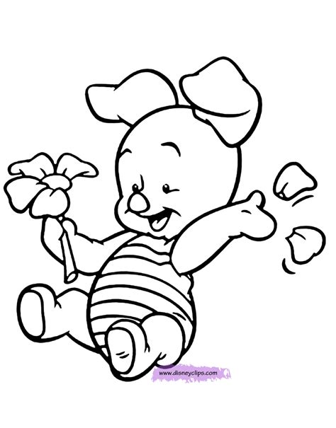 Piglet Coloring Pages At Free Printable Colorings