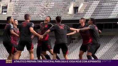 Globo Esporte PR Reservas Athletico Entra Em Campo Na Arena