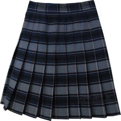 Girls School Uniform Pleated Skirt Plaid F - Engelic Uniforms