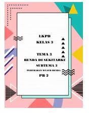 Lkpd Kls Pdf Lkpd Kelas Tema Benda Di Sekitarku Subtema