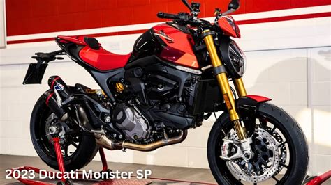 New Model Ducati Naked Bike Monster SP 2023 Specification YouTube