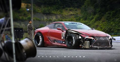 Lexus Lc Drift Car Rendering Follows The Story Of The Real Lfa