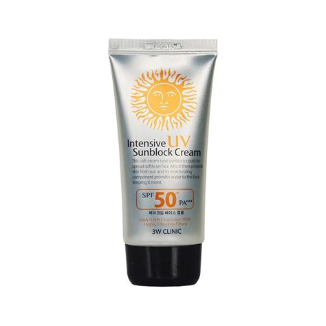 clinic intensive uv sunblock cream spf pa ml festiva