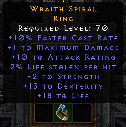 Need Fcr Dex Life Ring Topic D2jsp