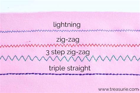 Stretch Stitch Best Stretchy Stitch For Sewing Knits Treasurie