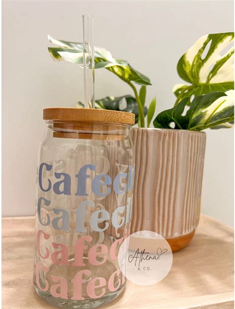 Cafecito Y Chisme 16 Oz Cafecito Y Chisme Cup Glass Cup Etsy