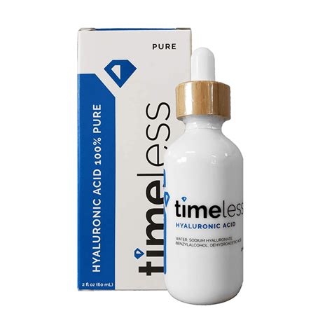 Timeless Skin Care Hyaluronic Acid 100 Pure 60ml At Nice One KSA