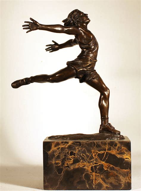 bronze statue bronze dancer