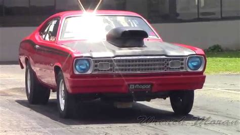 Plymouth Duster Drag Racing Cpc 2014 Youtube